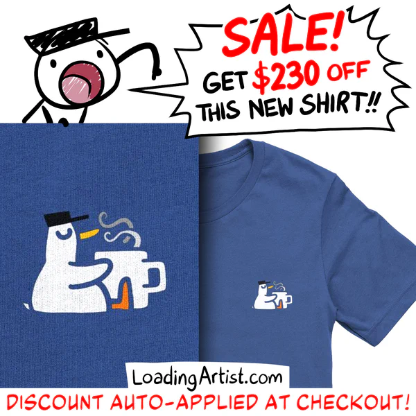 NEW SHIRTS! SALE!