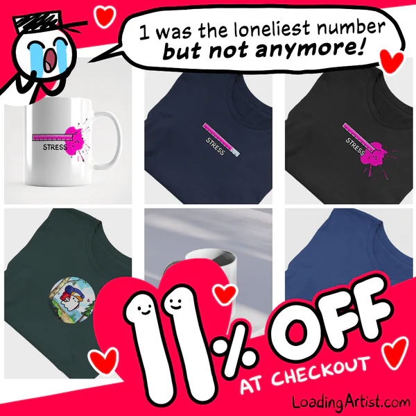 11% off Valentines sale!