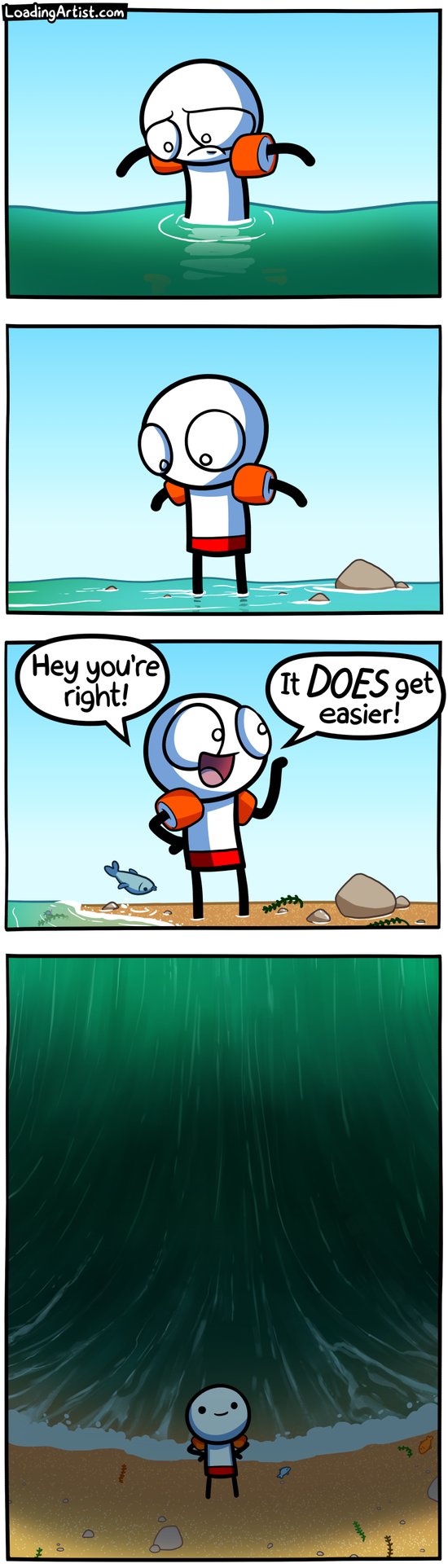 Wade and Sea